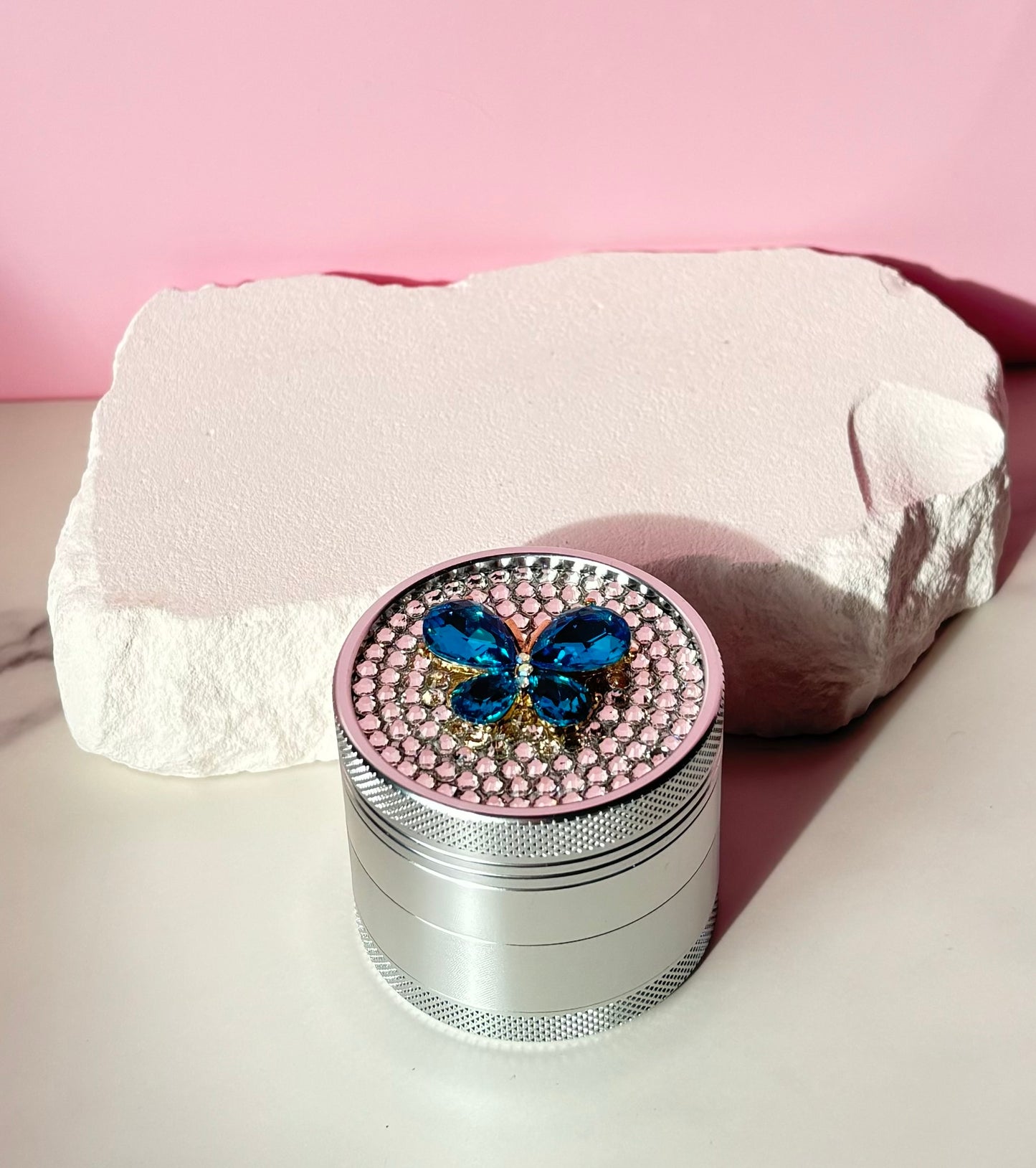 Silver Butterfly Grinder